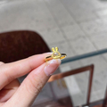 Golden Bunny Ring for Women, Adjustable, Durable, Stylish